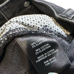 Rebecca Taylor  LA VIE Distressed Black Jeans Glitter Striped Size 25 Grunge Punk Photo 8