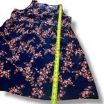 Old Navy Navy Blue Floral Blossom Mini Dress – Large Photo 8