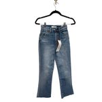MOUSSY VINTAGE Cropped Flare‎ Jeans Cropped Flare Jeans Size 25 Blue Photo 5