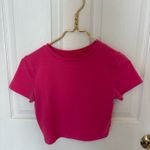 Wild Fable Small hot pink  cropped basic tee shirt Photo 2