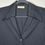 Lee Vintage  Mar Polyester Blouse Black Photo 3