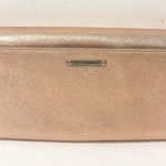 Rebecca Minkoff  Metallic Pink Envelope Wallet Snap Closure Photo 3