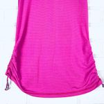 Lululemon  Hot Pink Workout‎ Tank Top Drawstring Athleisure Sleeveless, Small Photo 1
