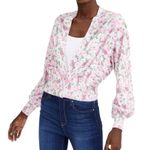 INC Sybil Blooms Floral Cropped Cardigan Photo 0