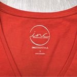 INC  Rust Orange Short Sleeve Tee S Photo 1