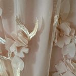 Lulus Blush Pink Floral Midi Dress Photo 10