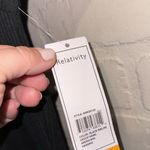 Relativity  dress ribbon tie cold shoulder ribbed stretch small NEW NWT Photo 2