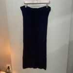 freshman1996 Navy Knit Midi Skirt Women's Size M Blue Size M Photo 3
