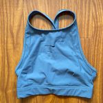 Alo Yoga Alo Cutout Blue Gray Tank Top Photo 0