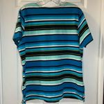 Jason Maxwell  Blue/Black Striped Short Sleeve Tee size 1X Photo 6