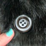 Black Faux Fur Plush Jacket Size XL Photo 2