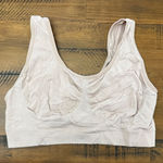 Soma  Seamless Bralette Size L Light Pink Comfort Stretch Wireless Everyday Photo 0