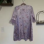 secret treasures 3 Piece Pajama Set Lightweight Robe Cami Tank & Shorts Medium Photo 2