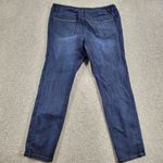 Cache  Jeans Womens 14 Blue Dark Wash Stretch Mid Rise Denim Pants Photo 2