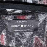 Lucky Brand Boho Fringed Brushed Knit Cardigan Size M Photo 3