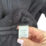 Life is Good Black Fleece Fuzzy Full Zip Hoodie Sz S Photo 3