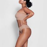 SKIMS NWT  SIGNATURE SWIM BANDEAU BIKINI TOP Sienna 4X Photo 1