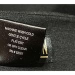 Thalian Pencil Skirt Tiered Business Wear Solid Black Capsule Wardrobe Size 4 Photo 5