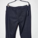 Andrew Marc  Charcoal Gray Fitted Pants NWT Size 14 Gray Black Dress Pants Photo 4