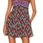 Free People New! Elowen diamond printed romper, L Photo 0