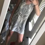 Amazon Sidefeel Women V Neck Halter Printed Casual Strap Dress Medium White Photo 3