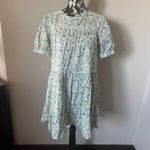 Tuckernuck Hyacinth House Womens Floral Dress Tiered Ruffle Xsmall Blue Size XS Photo 3
