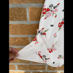 Rebecca Taylor  Marguerite Floral Silk Dress White size 8 Photo 5