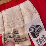 Vintage Escada Red‎ Pencil Skirt 100% Wool elastic waist in Germany Size 4/6 Red Photo 1