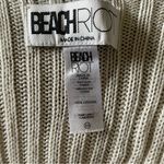 Revolve Beach Riot by Coastal Vacation Crochet Knit Heart Cut Out Midi Dress XS Photo 5