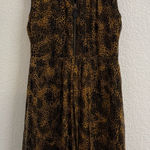 Burberry Brit Silk Cheetah Print Fit and Flared Dress Size 4 Photo 0