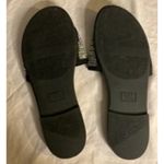 Rhinestone Slide Sandals Black Sparkle Open Toe Slip Photo 6