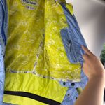 Morrow Blue Puffer Ski Jacket with Lime Accents Photo 2