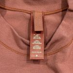 SKIMS  Rose Clay Sleeveless Stretchy Comfortable Cotton Mock Neck Tank Top Medium Photo 3