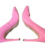 Chase and Chloe  Los Angeles Barbie Pink Point Toe Faux Patent Leather Heel size 7 Photo 7