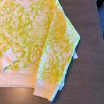 Abound  Women's Green‎ & White Cotton Long Sleeve Sweatshirt Pullover Size XS Photo 4