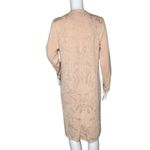 Chico's  Sweater Women Medium Blush‎ Pink Open Longline Cardigan Everyday Casual Photo 3
