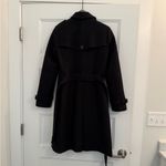 J.Crew  Black Wool & Cashmere Trench Coat- 0 Photo 2