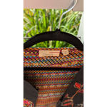 Women’s Choices Women's Choices Black Embroidered Floral Jacket M Multicolor Photo 2