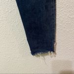 frame denim  Le High Skinny Dark Wash Jeans Womens 27 Blue Denim Raw Hem Fall Photo 4