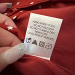 Lovers + Friends Gigi red & white star print wrap mini dress size S Photo 10