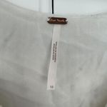 Free People  Sweetest Thing Mini Dress Bell Long Sleeve Ruffle Buttons Floral 10 Photo 8