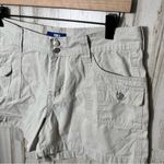American Vintage Vintage Y2K‎ Outback Rider Khaki Cream Cargo Mini Shorts Womens Size 9 Photo 1