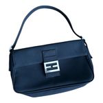 Vintage Unbranded Black Shoulder Handbag Photo 0