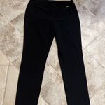 Ellen Tracy  straight leg ankle length dress pants stretchy size 6 black Photo 5