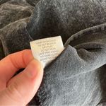 HYFVE ✨  Women’s Black Strapless Pleated Denim Mini Dress Medium Photo 6