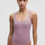 Lululemon  Wundermost Ultra-Soft Nulu Square-Neck Sleeveless Bodysuit size Small Photo 0
