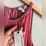 Miou Muse boutique pink sleeveless mini dress tunic summer casual beach Size M Photo 3