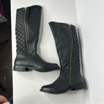 Sam Edelman leather Black Quilted Over the Knee Boots 6 Photo 6