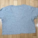 Brandy Melville Deep V Neck Cropped T SHirt Top One Size Photo 5