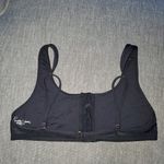 frankie's bikinis Black Comfort Bronte Crop Top, Large Photo 7